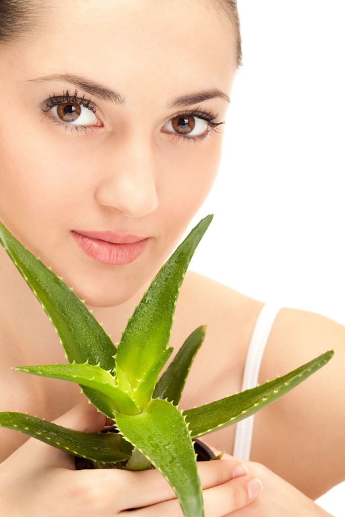 Skin care with Aloe Vera