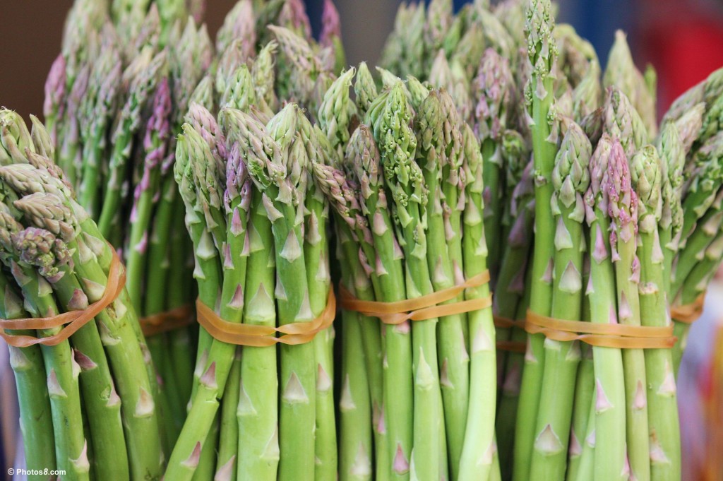 Asparagus as a vegetable