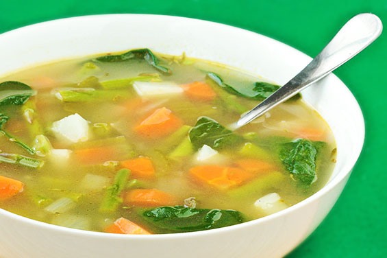 Vegetable soup for a good health