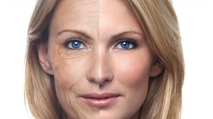 ageing process for skin