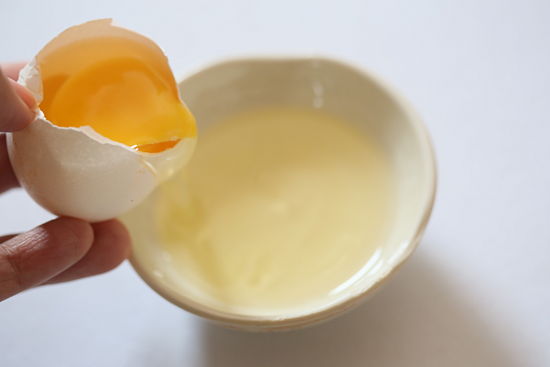 Egg Whites for skin