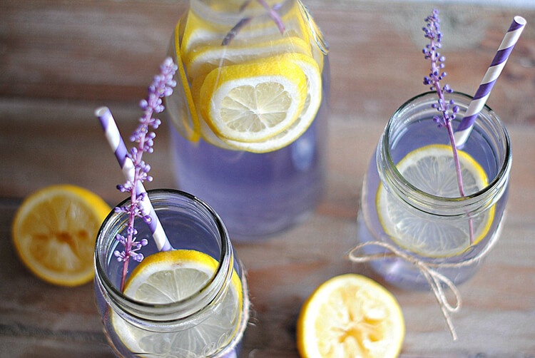 Lavender lemonade