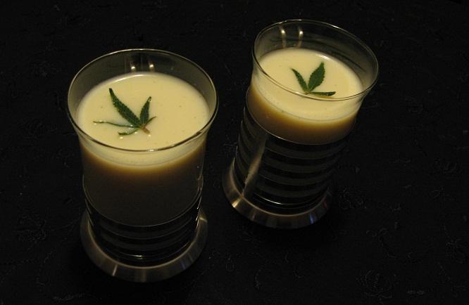 Traditional bhang drink