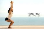 chair-pose-Utkatasana for knee pain