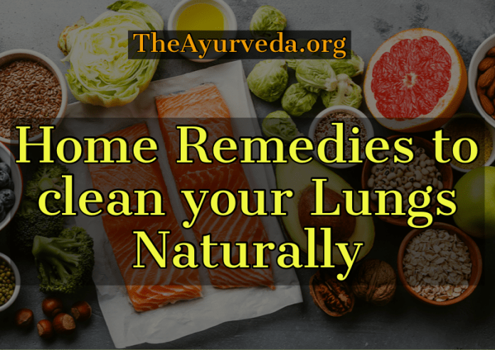 home remedies for healthy lungs