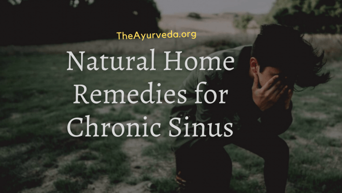 home remedies for Chronic Sinus