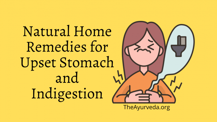 home remedies for upset stomach