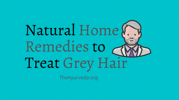 home remedies to treat grey hair