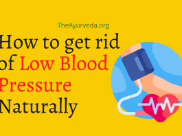 get rid of low blood pressure