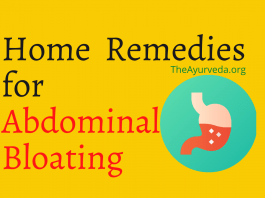 home remedies for abdominal bloating