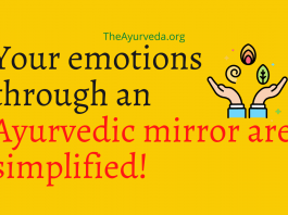 Your emotions through an Ayurvedic mirror are simplified!