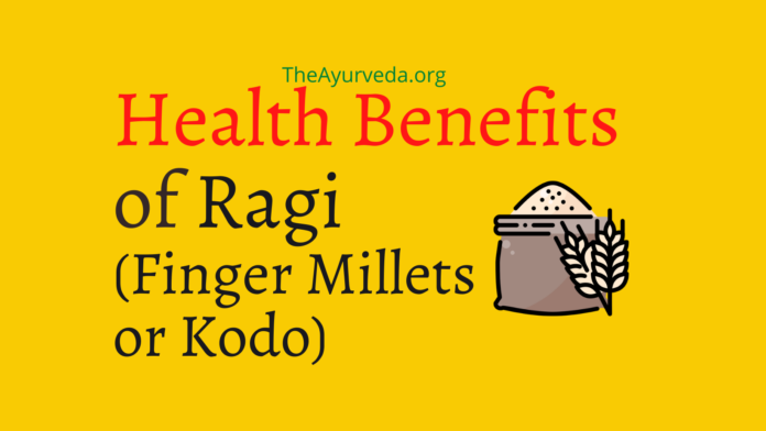health benefits of ragi finger millets